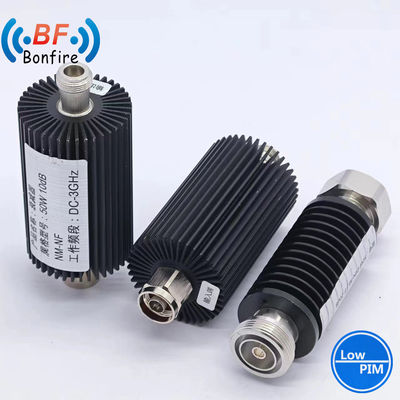 50W RF Attenuator 3dB-40dB SMA-Type DC-3800MHz Coaxial Microwave Adjustable Attenuator