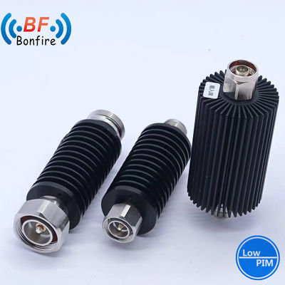 RF Coaxial Attenuator 50W 3dB 6dB 10dB 15dB 20dB 30dB 40dB Adjustable DC-3800MHz N-M to N-F