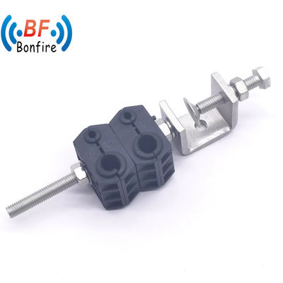 Stainless Steel RF Feeder Cable Clamp Coaxial Cable Clip with O Type Plastic