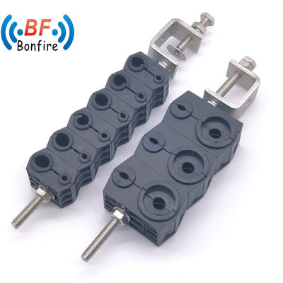 Easy-to- Plastic Clamp for Power Cables and Fiber on Telecom Site 4.5mm-23mm Diameter