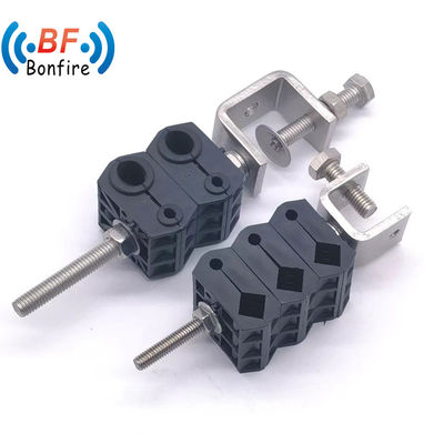 Easy-to- Plastic Clamp for Power Cables and Fiber on Telecom Site 4.5mm-23mm Diameter