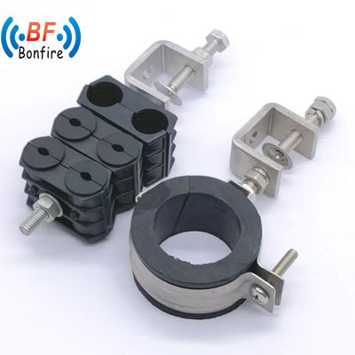 Easy-to- Plastic Clamp for Power Cables and Fiber on Telecom Site 4.5mm-23mm Diameter