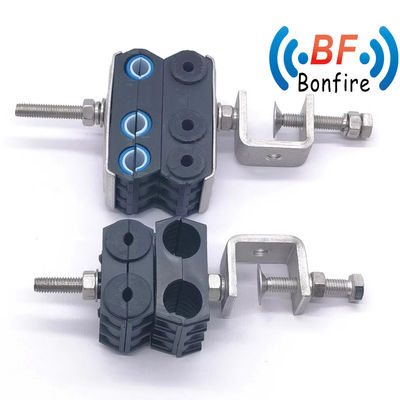 304 Stainless Steel Rubber Cushioned Cable Clamp for OEM/ODM Production in High Demand