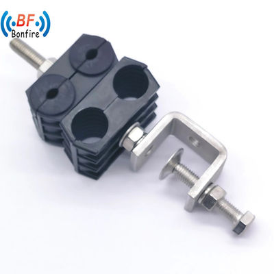 Insulated Rubber 3/8 Inch Stainless Steel Cable Clamp for Customized Applications
