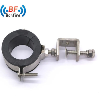 U-Shaped Wire and Cable Tube Clamp with Rubber Strip and Clamp Customizable Quantity
