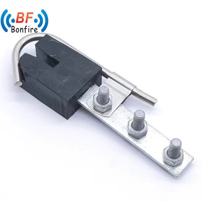 Cable Aerial Strain Clamp for Overhead Line Dead End Clip in Black Color