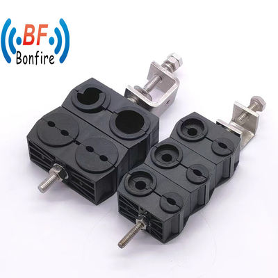 15.00cm * 6.00cm * 1.50cm Package 3 Way Feeder Clamp for 5mm Fiber and Power Cable