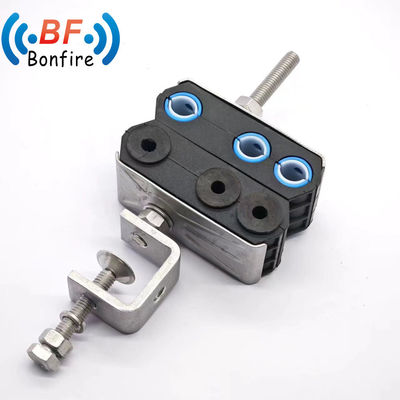 Customized 23.5-30.1mm 4-8mm KXK-XXXXX Fiber Power Cable Feeder Clamps Cable Hanger Kits