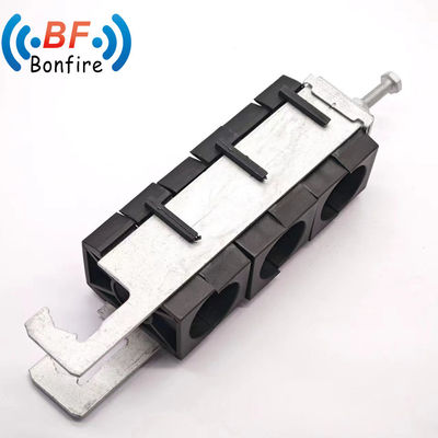 Customized 23.5-30.1mm 4-8mm KXK-XXXXX Fiber Power Cable Feeder Clamps Cable Hanger Kits