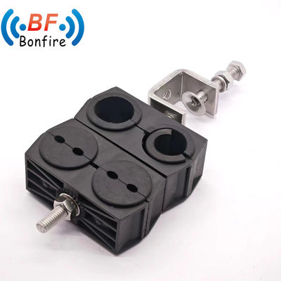 Secure Self Locking Hooking Fiber Cable Clamps with 15.00cm * 6.00cm * 1.50cm Package