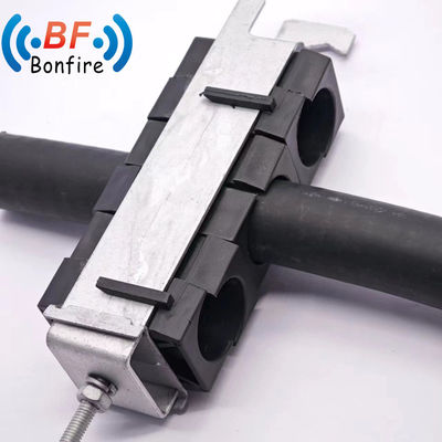 Secure Self Locking Hooking Fiber Cable Clamps with 15.00cm * 6.00cm * 1.50cm Package