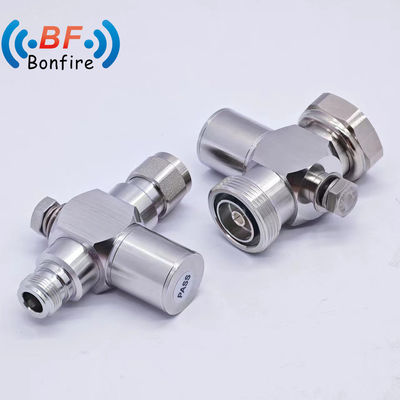 4.3-10 Male Plug Connector Surge Protector for N-F Interface and Wide Frequency Range
