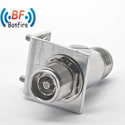 Secure N Male to RP-SMA Male RF Lightning Surge Protector for Dual Plug Cable Connector