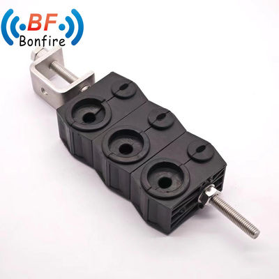 Plastic Feeder Clamp for Heliax Cable 1/2&quot; Ldf4-50A 3 Holes Per Holder OEM/ODM Production