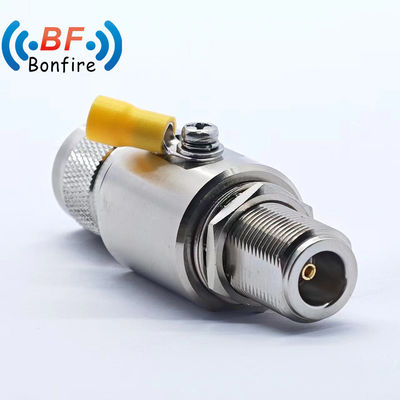 Pl259 Coaxial RF Connector UHF Male Plug to So239 Female Jack Lightning Surge Protector DC-6000MHz