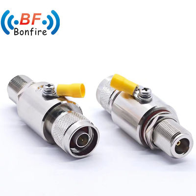 IP65 Protection UHF Female Bulkhead Lightning Surge Protector for Outdoor Applications