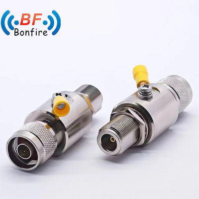UHF RF Coaxial Cable Connector N-M to N-F Interface for Connection in Any Weather