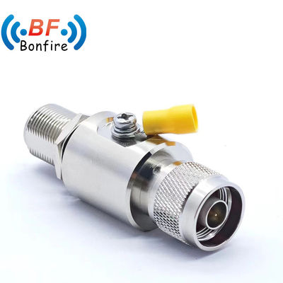 Assurance DC-6000MHz UHF Coaxial Lightning RF Arrestor with N-M to N-F Interface