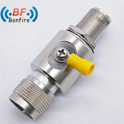 Assurance DC-6000MHz UHF Coaxial Lightning RF Arrestor with N-M to N-F Interface