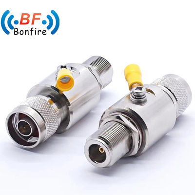 Assurance DC-6000MHz UHF Coaxial Lightning RF Arrestor with N-M to N-F Interface