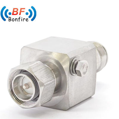 N Female Bulkhead Surge Arrester Lightning Protection with Gdt 6g RF Arrester in Grey