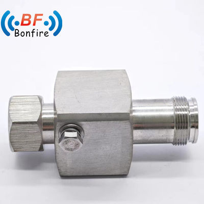 Customized Grey RF 698-3800MHz Surge Arrester N SMA Coaxial Connector Lightning Protector