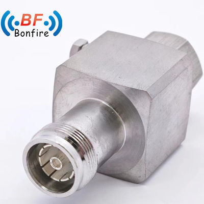Customized Grey RF 698-3800MHz Surge Arrester N SMA Coaxial Connector Lightning Protector