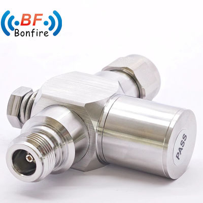 BLQ-6g RF Lightning Surge Protector Feed Lightning Arrestor Gas Tube RF Arrester N Male to N Male Plug Dual Male Female Cable Surge Arrester