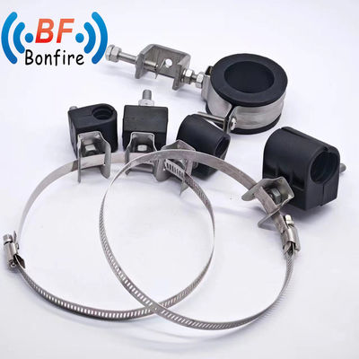 Trial Order Accepted Customized Double RF Cable Clamp for 1/2&quot; Corrugated Cables