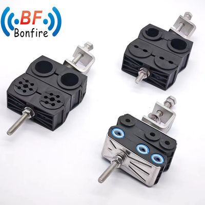 1/2&quot;S Coaxial Cable Single Type Feeder Clamp 0.410kg Gross Weight OEM/ODM Production 2 Way