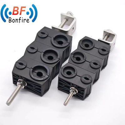 Combined Cable Clamp for Rru Fiber Optic Cable and DC Power Cable/Feeder Clamp Made