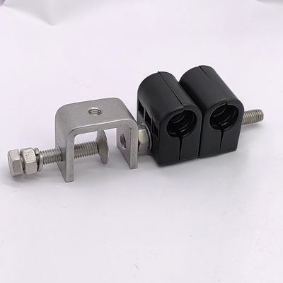 0.410kg Package Gross Weight 1/2&quot; and 7/8&quot; Single Hole Double Cable Clamps Cable Clips