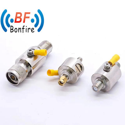 F Type Male to Female Lightning Surge Protector 3G 90V 230V 600V Lightning Protection
