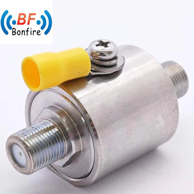 BLQ-XXXXX RF Arrester for CCTV Lightning Protection 698-3800MHz F Plug to F Jack