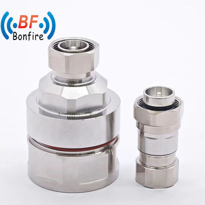 7/8&quot;Felxible Coaxial Cable 4.3-10 Male RF Connector with Low Insertion Loss of 0.1 dB
