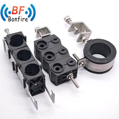 Single Hole Single Cable Clamp O Type Z-FCC-Hw15 with Rubber Double Feeder Clamp 1/2&quot; F