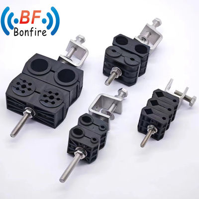 Single Hole Single Cable Clamp O Type Z-FCC-Hw15 with Rubber Double Feeder Clamp 1/2&quot; F