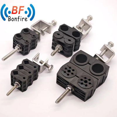 Single Hole Single Cable Clamp O Type Z-FCC-Hw15 with Rubber Double Feeder Clamp 1/2&quot; F