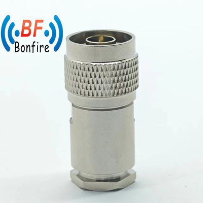 DC-11GHz N Male Straight Clamp LMR 400 Captive Type RF Connector Waterproof Rate IP 67