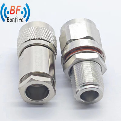 DC-11GHz N Male Straight Clamp LMR 400 Captive Type RF Connector Waterproof Rate IP 67