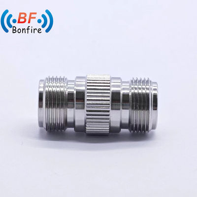 Customized Straight DIN Female RF Adaptor DC-4GHz Connector with Full RoHS Compliance