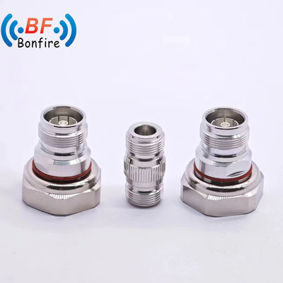 Full RoHS Compliance Welded RF Connector 7/16 Straight Male for 1/2&quot; Flexible RF Cable