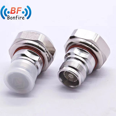 Easy RF Connection Mounting 1/2 4.3-10 DC-4GHz Cable RF Connector Mount RF Connectors