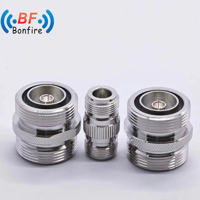 Low Loss RF Connector Adapter 4.3-10 Male to N Type Female for Waterproof Applications