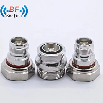 Customized Low Loss DC-4GHz DIN Male Female Type Feeder Coaxial Cable Adapters Connector RF Connectors