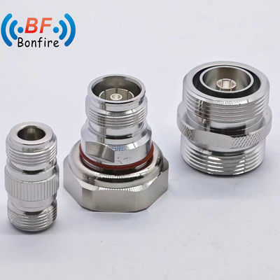 Mini DIN 4.3-10 Male RF Connector for Communications Durability More Than 500 Cycles