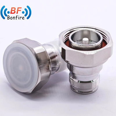 Low Pim RF Connector -160dbc DC-4GHz 4.3/10 Male to N Female RF Adaptor for Materials