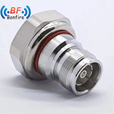RF Connector with 7/16 Dinf to 4310f Straight Type -155dbc DC-4GHz Low Vswr RF Adapter Waterproof Rate IP 67