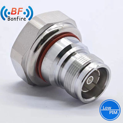 Waterproof RF Connector DC-4GHz -155dbc N Female to 4.3-10 Male RF Adaptor IP 67