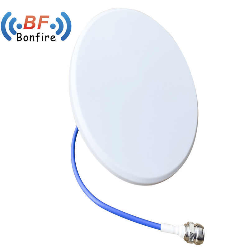 698-4000MHz Microwave Siso Indoor Ultrathin Omni Antenna with 4.3-10-F Connector Type
